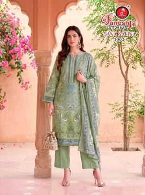 Ganeshji sana safina vol 3 wholesale dress materials in kottayam